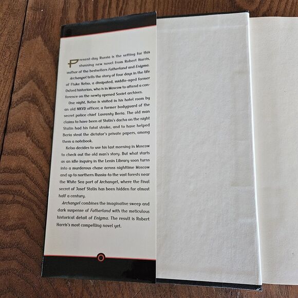 Archangel by Robert Harris (1999, Hardcover) - Picture 4 of 5